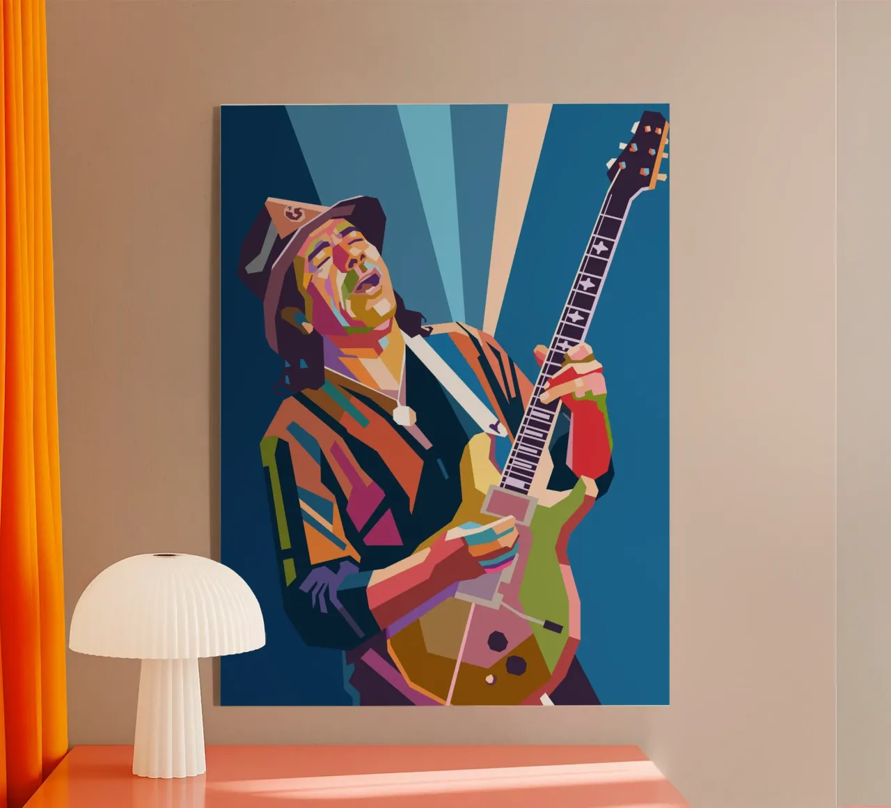 Carlos Santana legend plexiglass da Hantamrata