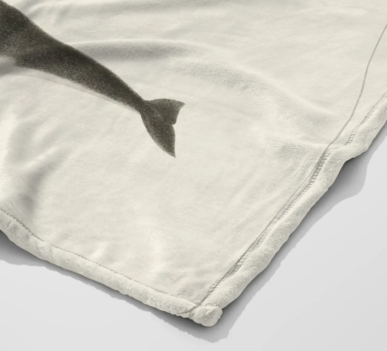 Orca or Killer whale coperta in pile da vintageshop
