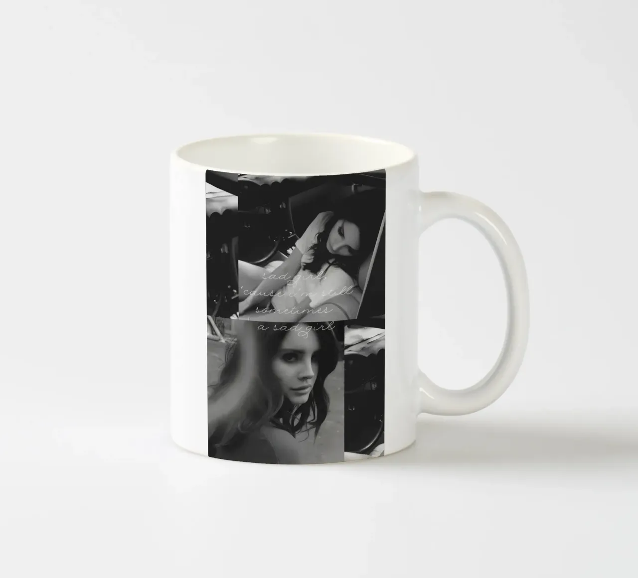Ragazza triste tazza in ceramica da Jordan shop