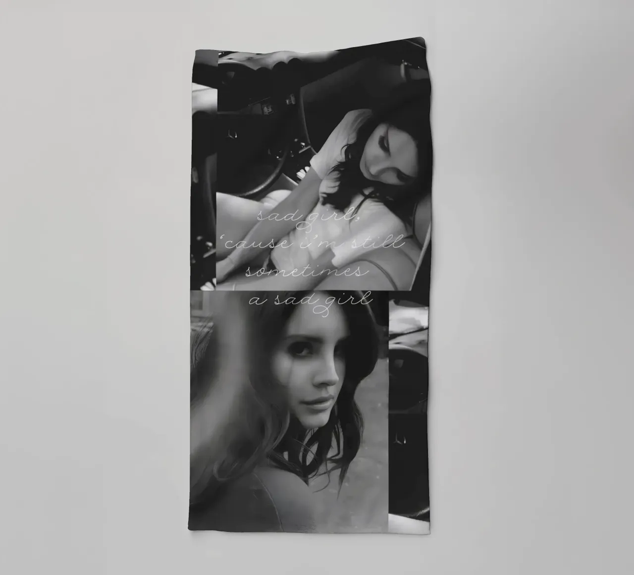 Ragazza triste asciugamano da bagno da Jordan shop