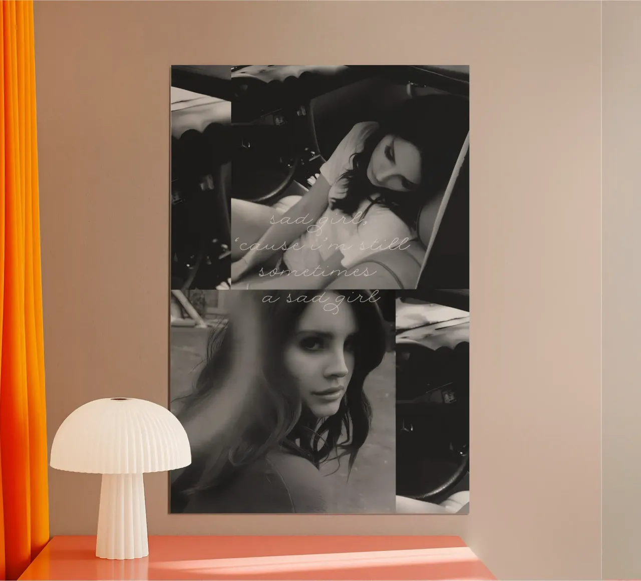 Ragazza triste carta hahnemühle da Jordan shop
