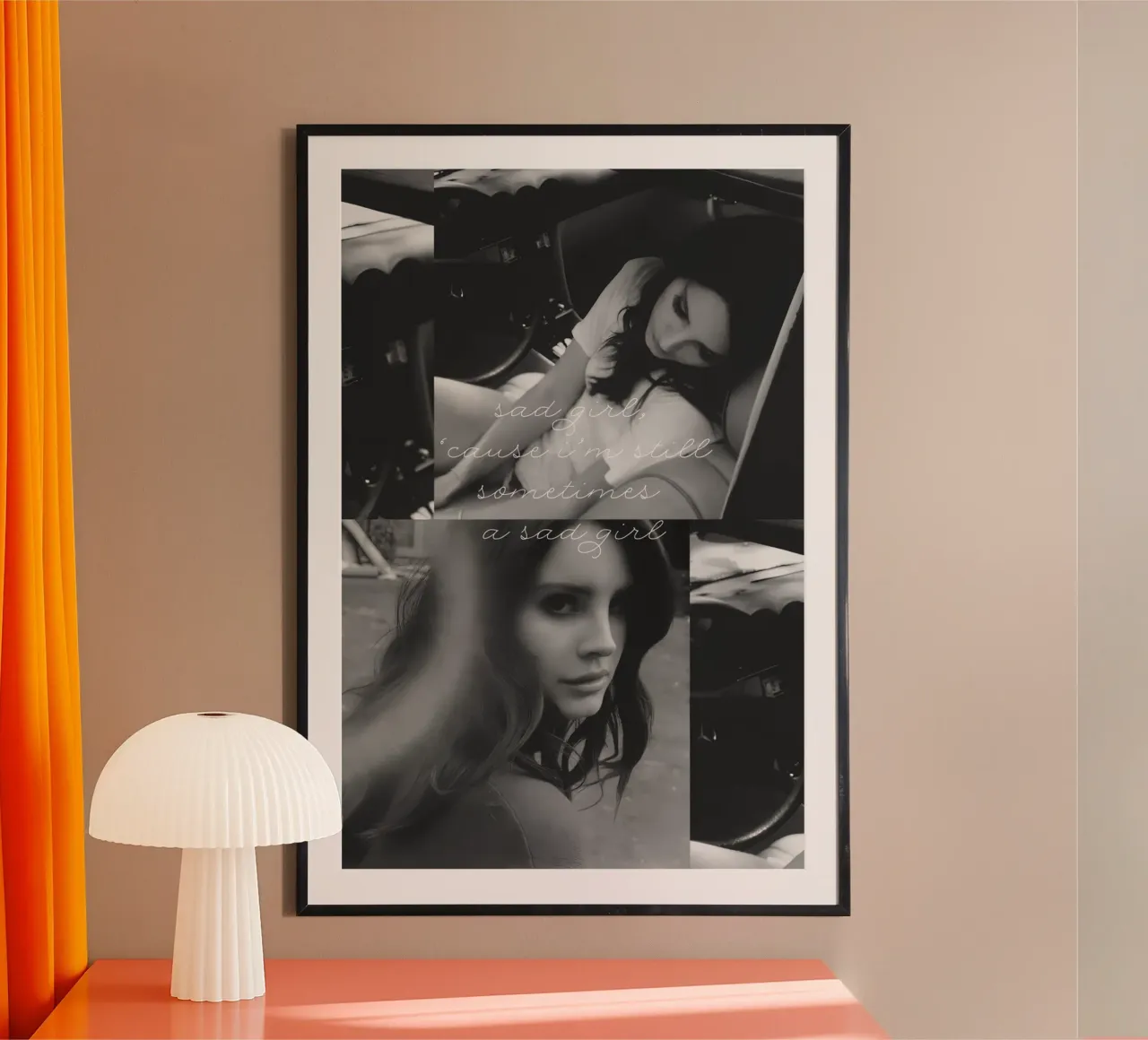 Ragazza triste carta hahnemühle da Jordan shop