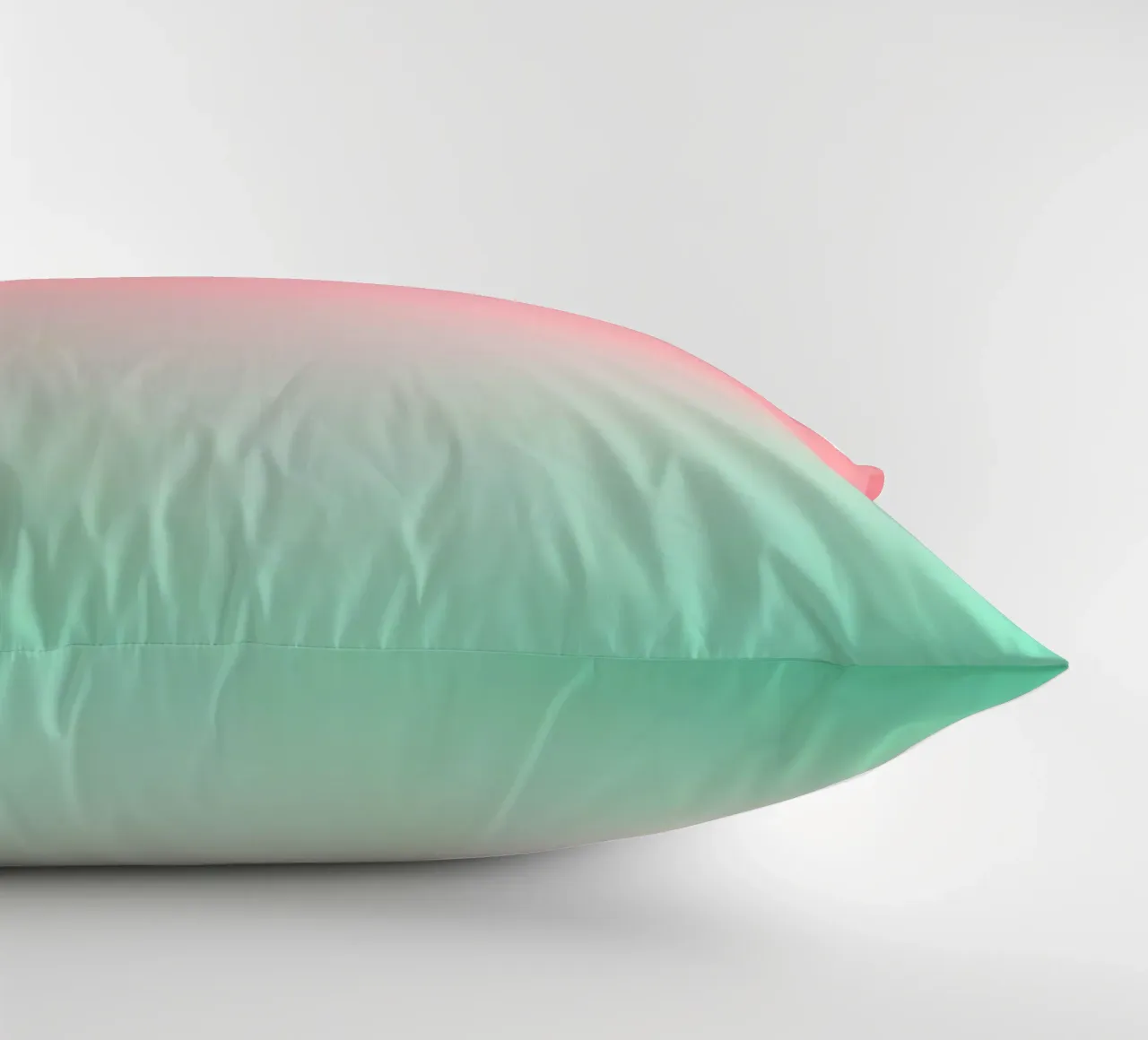A Slice of Summer • Abstract watermelon gradient decorative cushion by Dominique Vari Abstract
