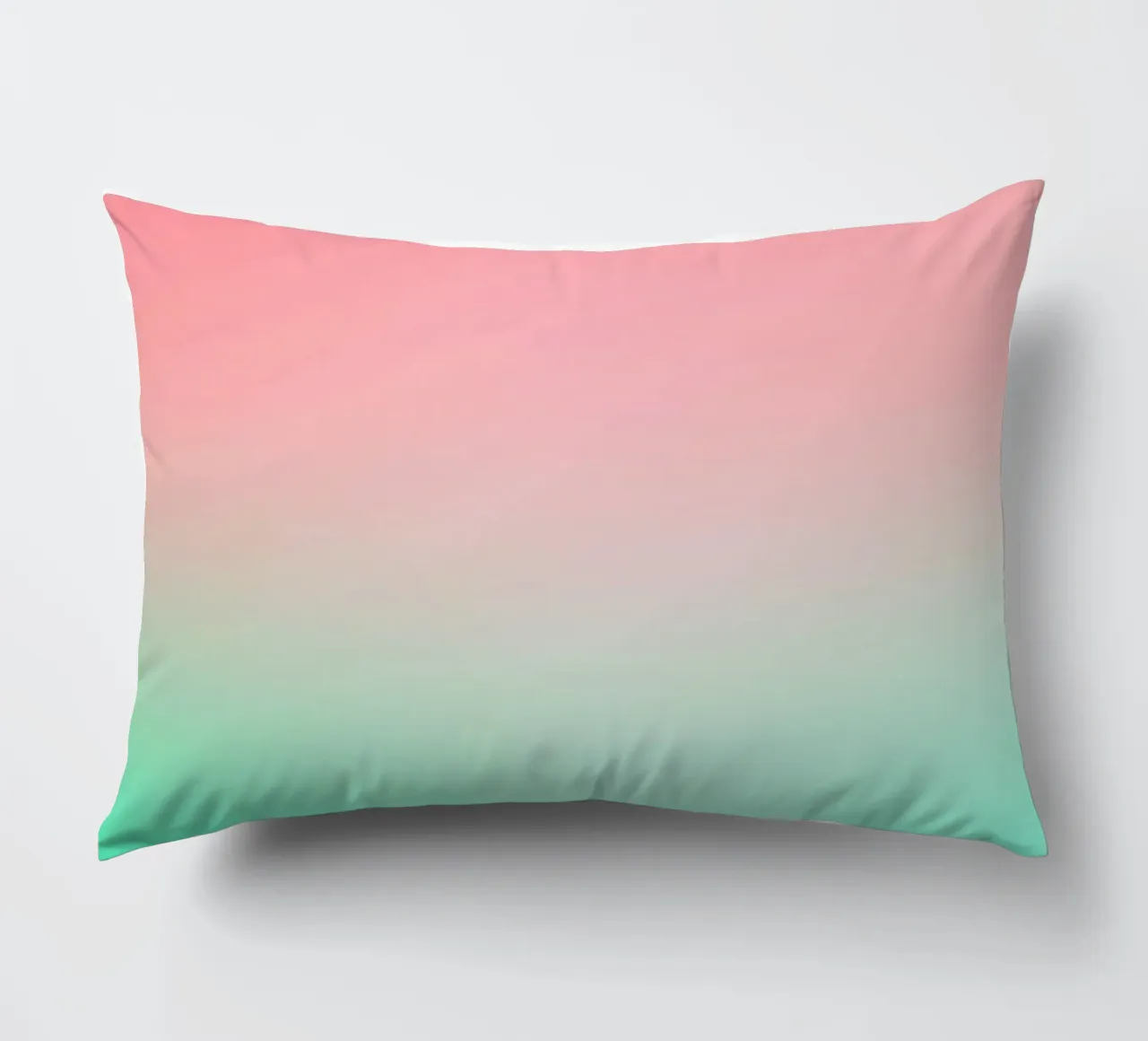 A Slice of Summer • Abstract watermelon gradient decorative cushion by Dominique Vari Abstract