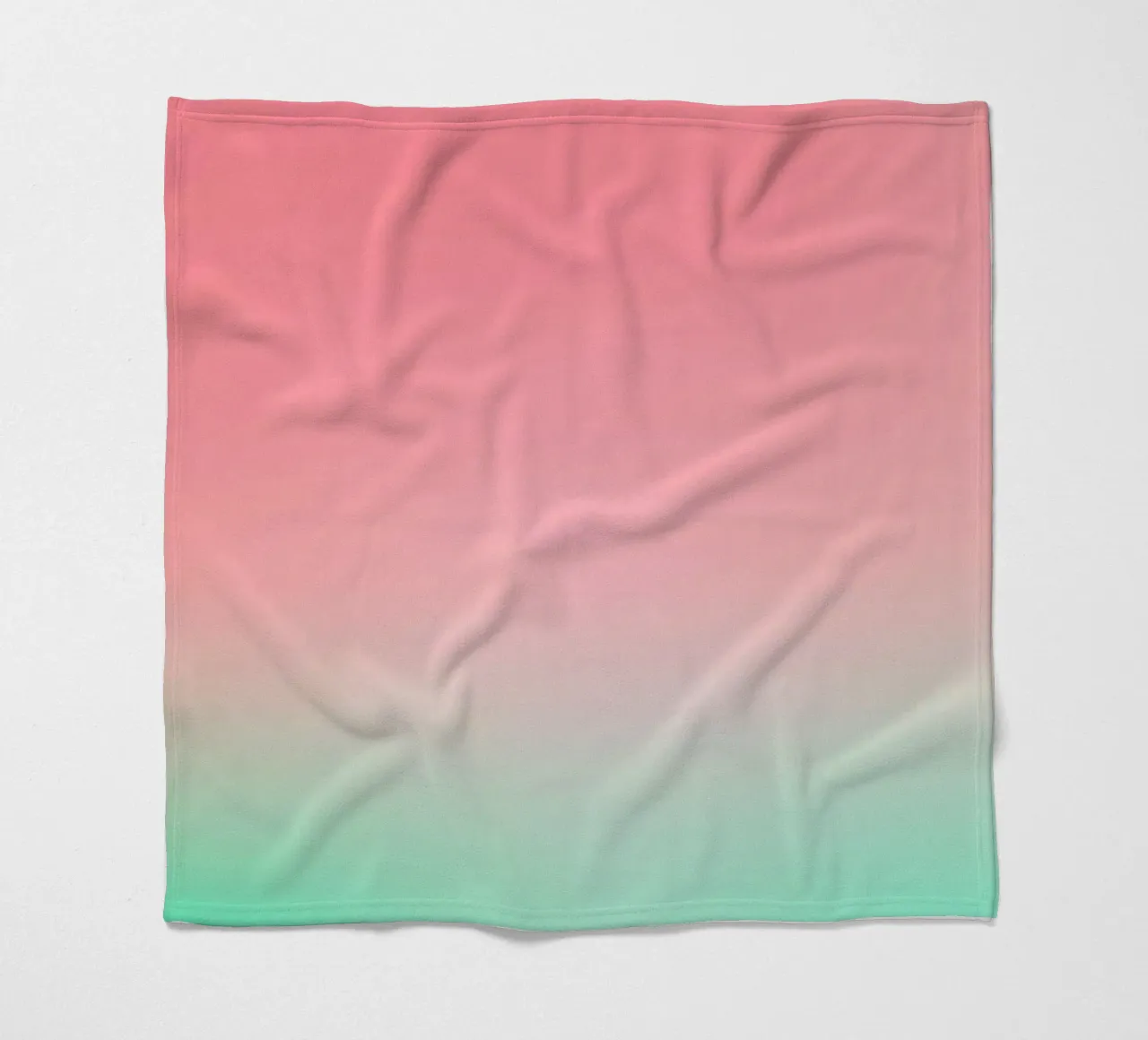 A Slice of Summer • Abstract watermelon gradient fleece blanket by Dominique Vari Abstract
