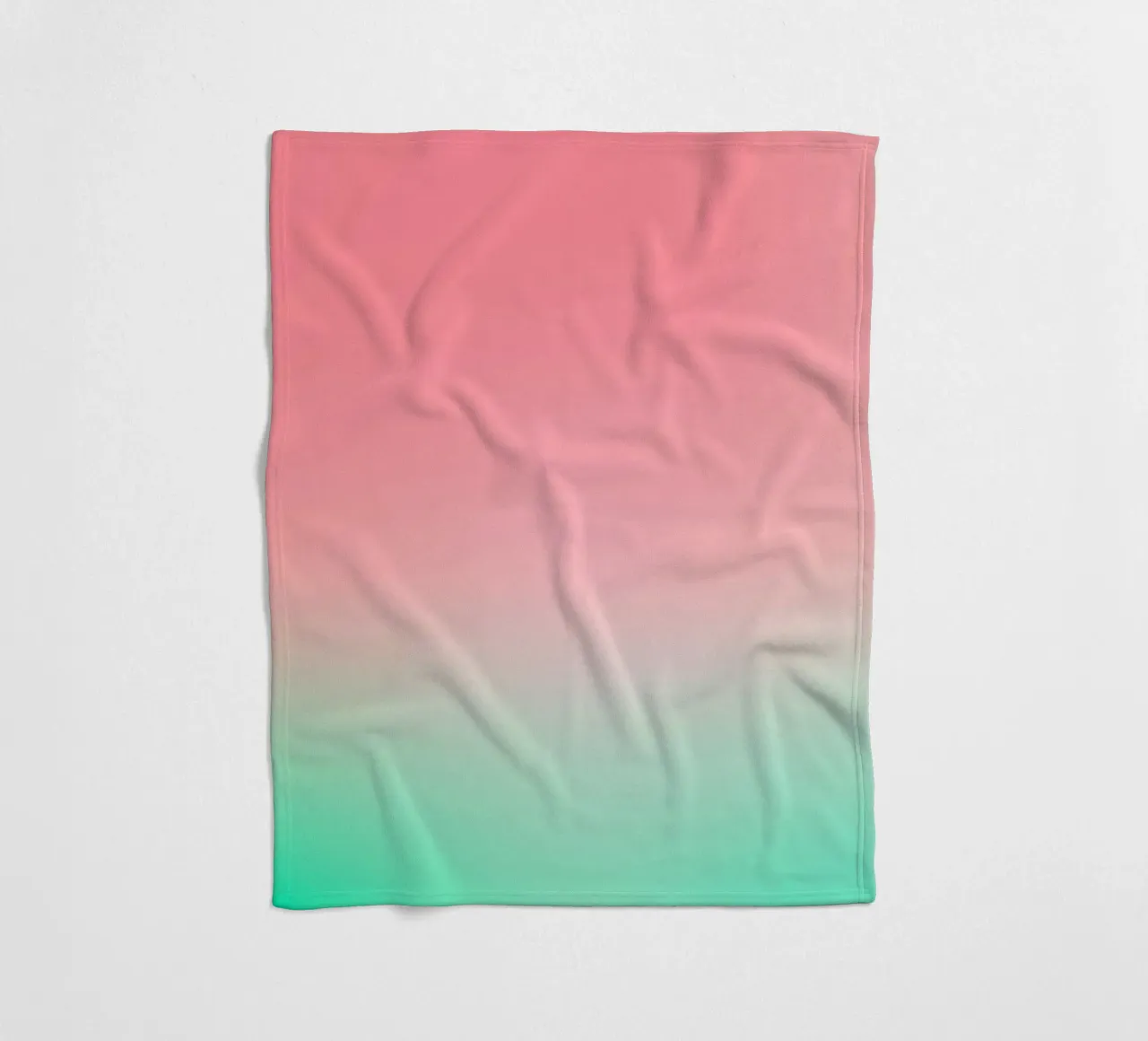 A Slice of Summer • Abstract watermelon gradient fleece blanket by Dominique Vari Abstract