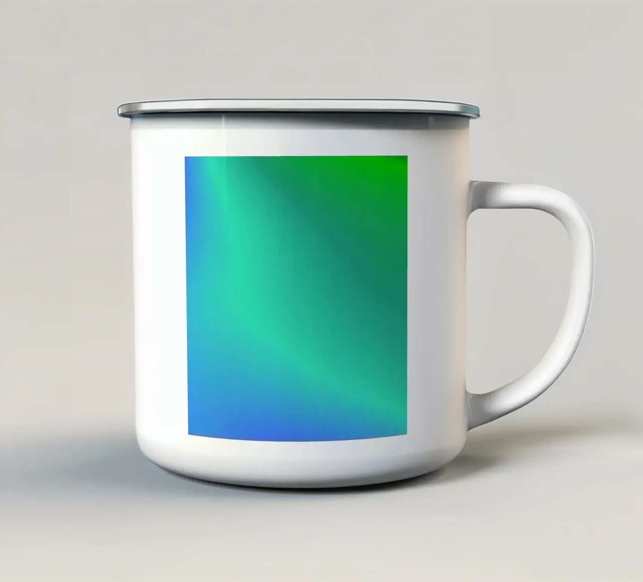 CALM IS A SUPERPOWER tazza in smalto da ÂME LIBRE STUDIO
