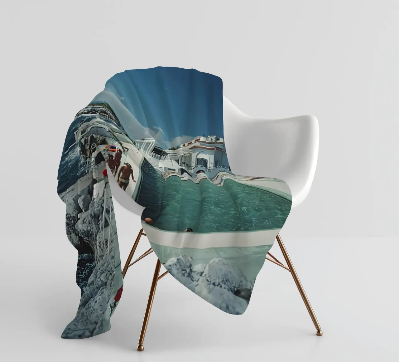 Albergo Du Cap Eden-roc coperta in pile da Jordan shop