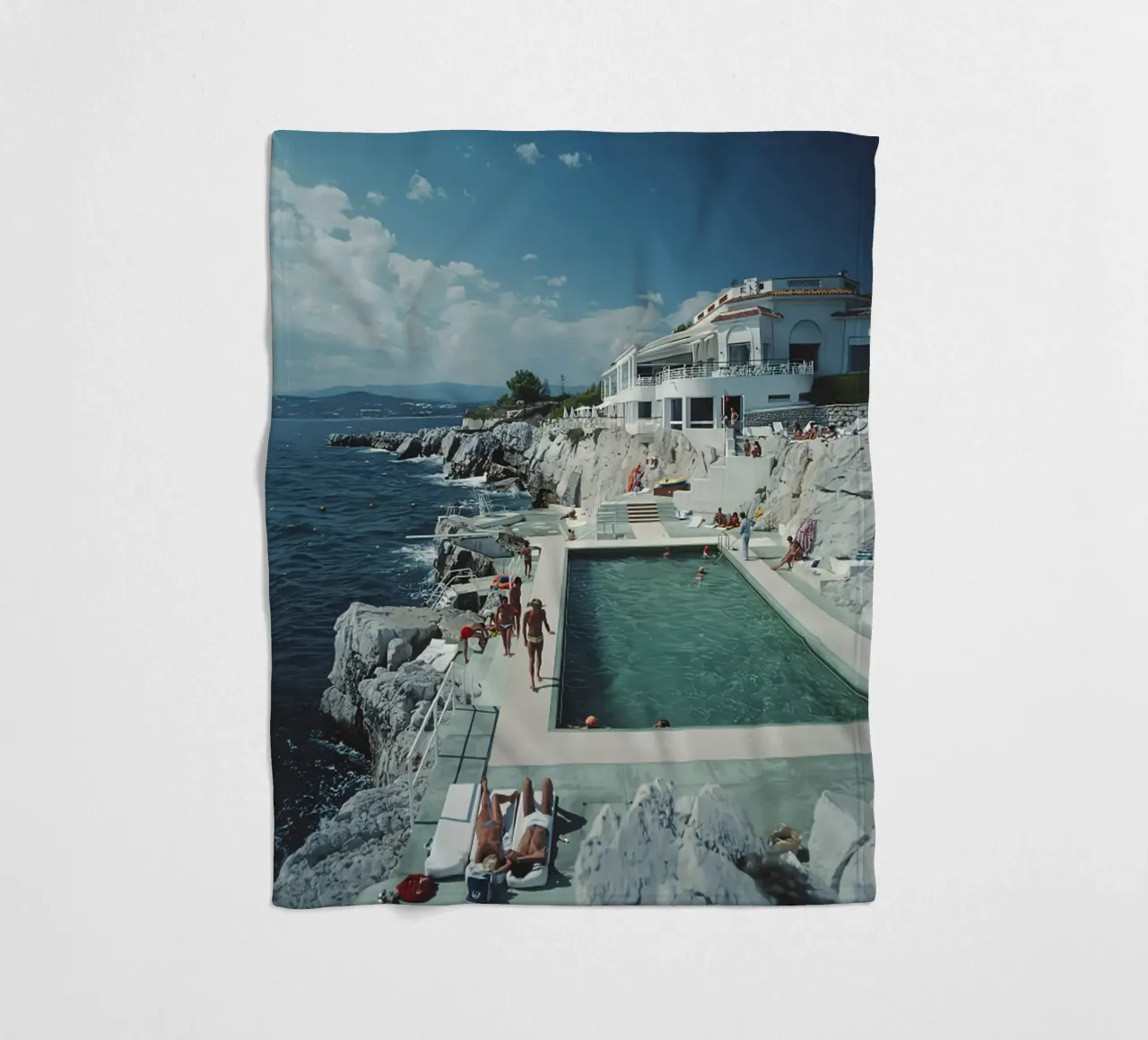 Albergo Du Cap Eden-roc coperta in pile da Jordan shop