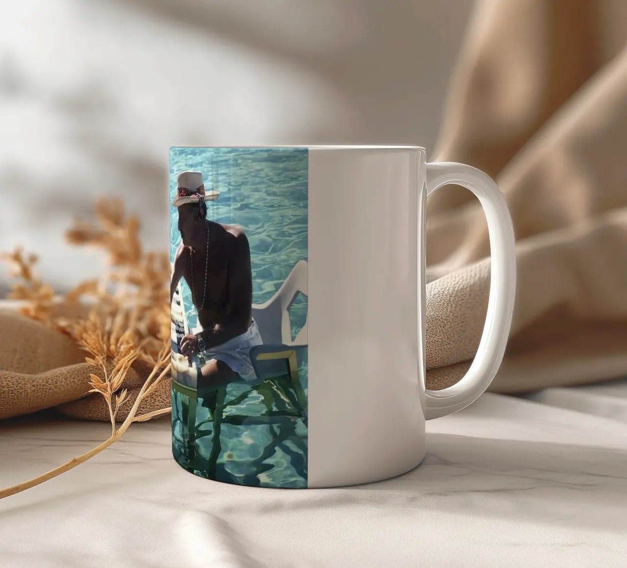 Mantenere la calma tazza in ceramica da Jordan shop