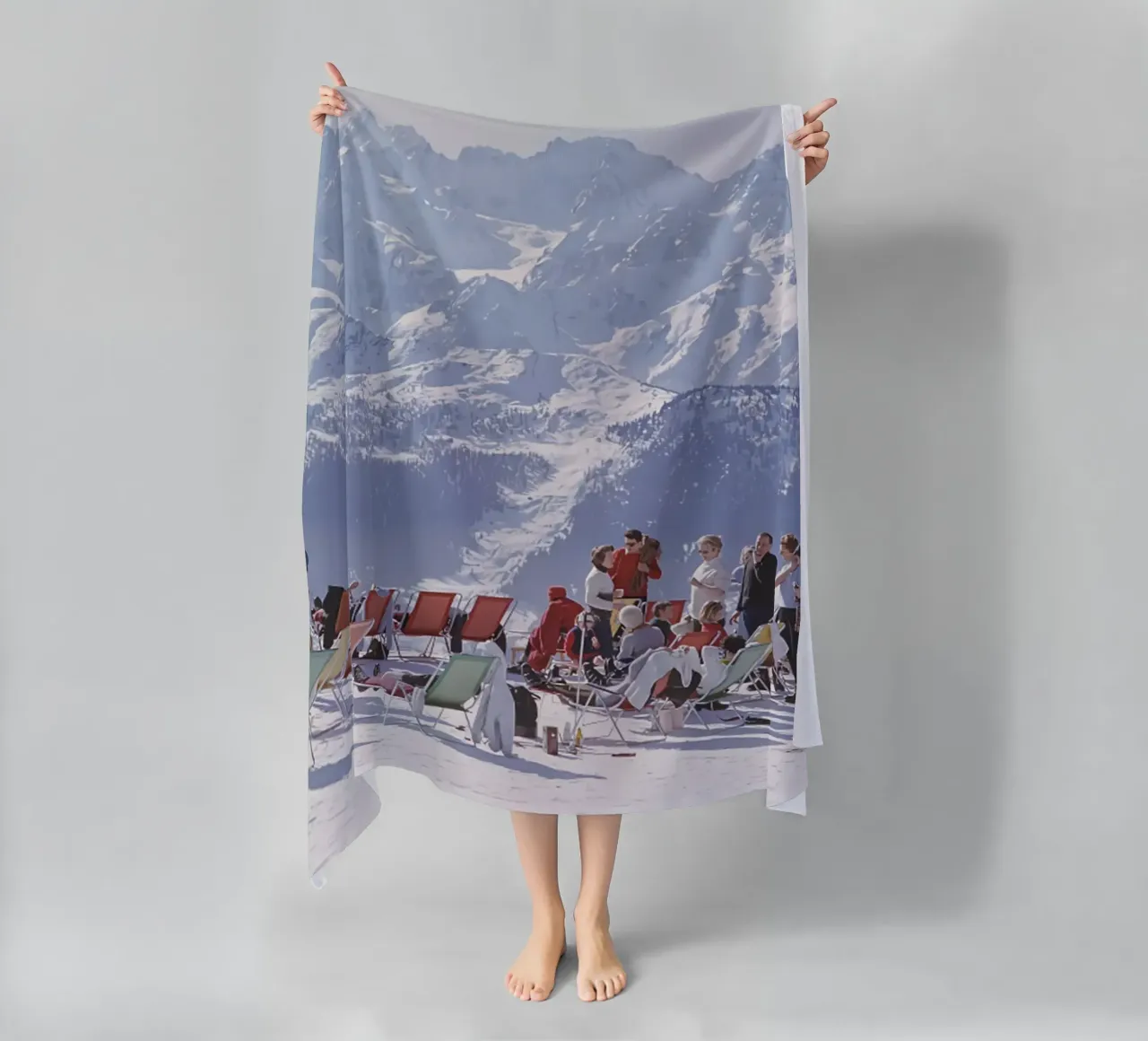 Oziare a Verbier telo mare da Jordan shop