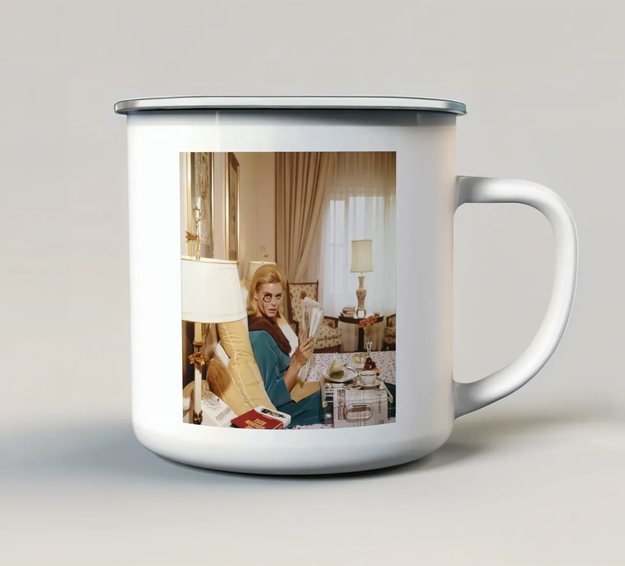 Signorina monocolore tazza in smalto da Jordan shop