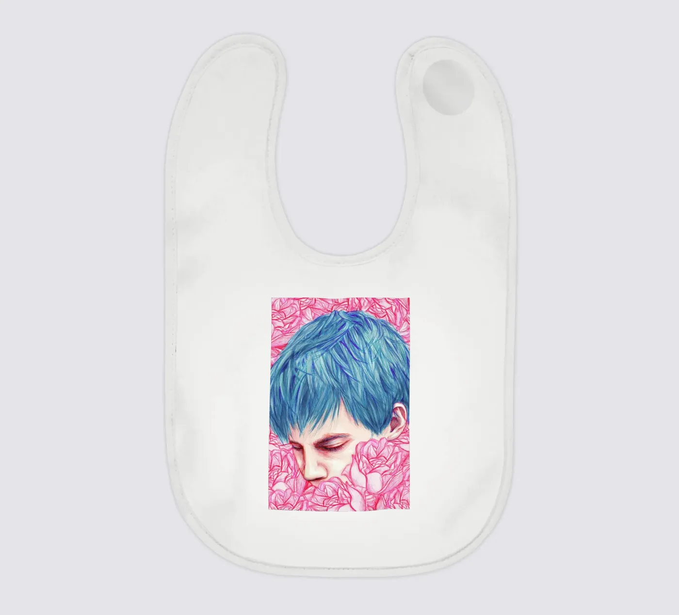 Drown baby slabbetje van Laura O'Connor