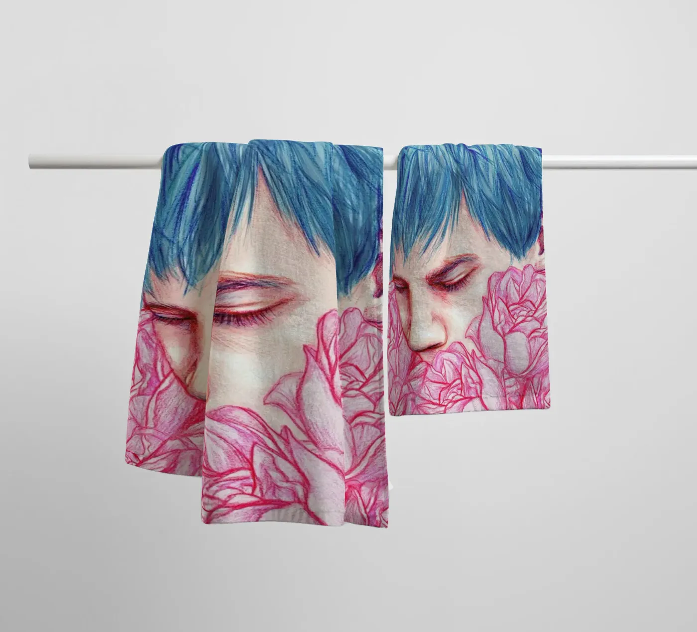 Drown towel by Laura O'Connor