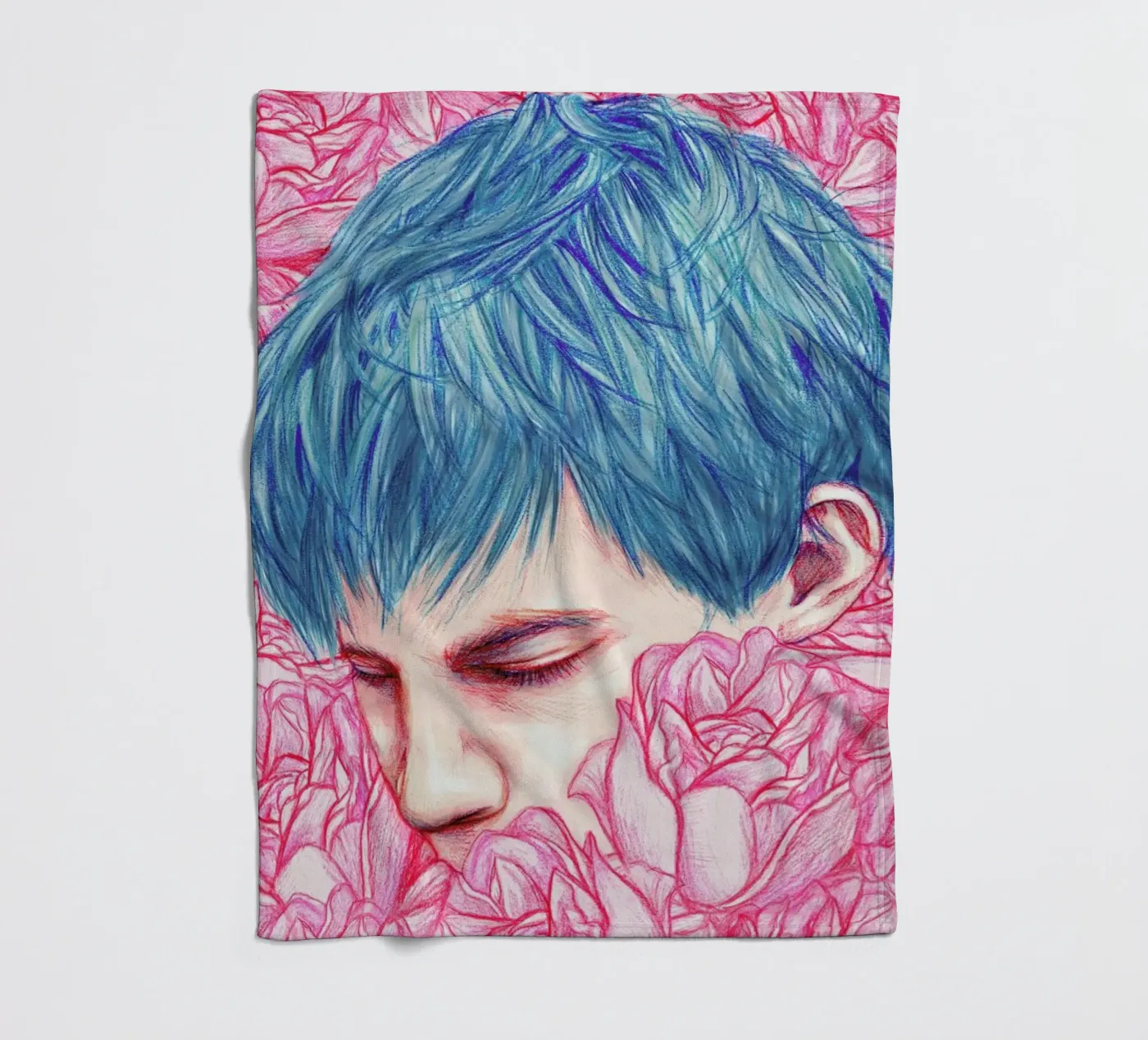 Drown Fleecedecke von Laura O'Connor