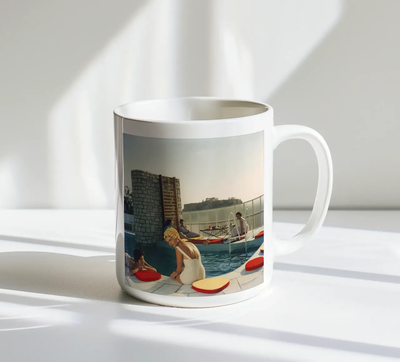 Piscina dell'attico tazza in ceramica da Jordan shop