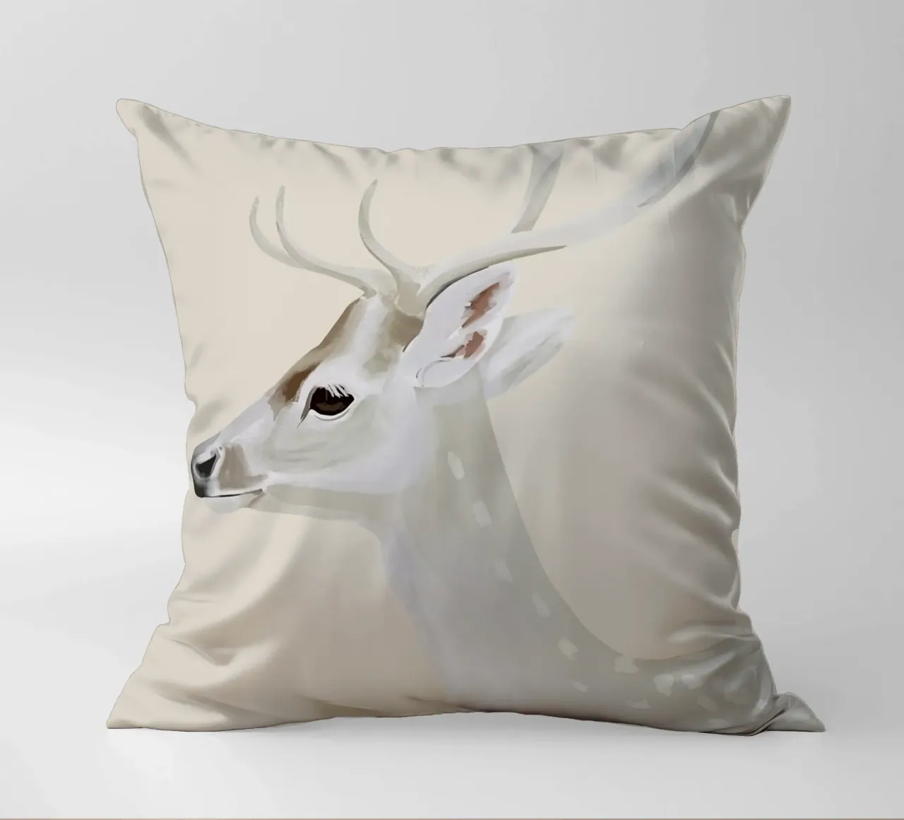 Cervo bianco II cuscino da ThingDesign