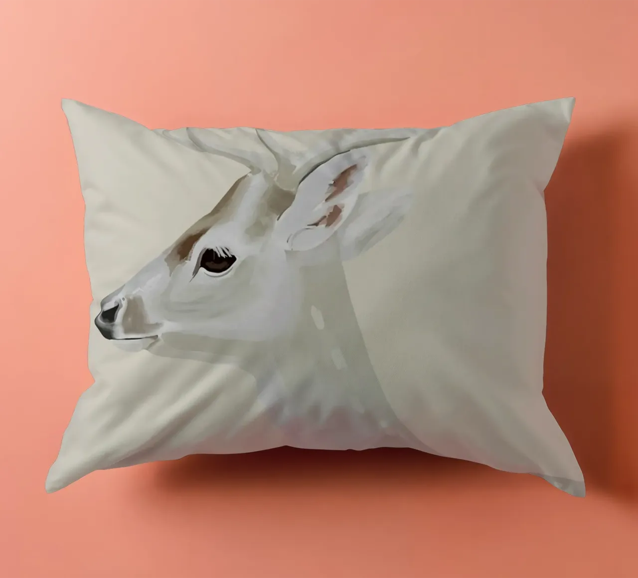 Cervo bianco II cuscino da ThingDesign