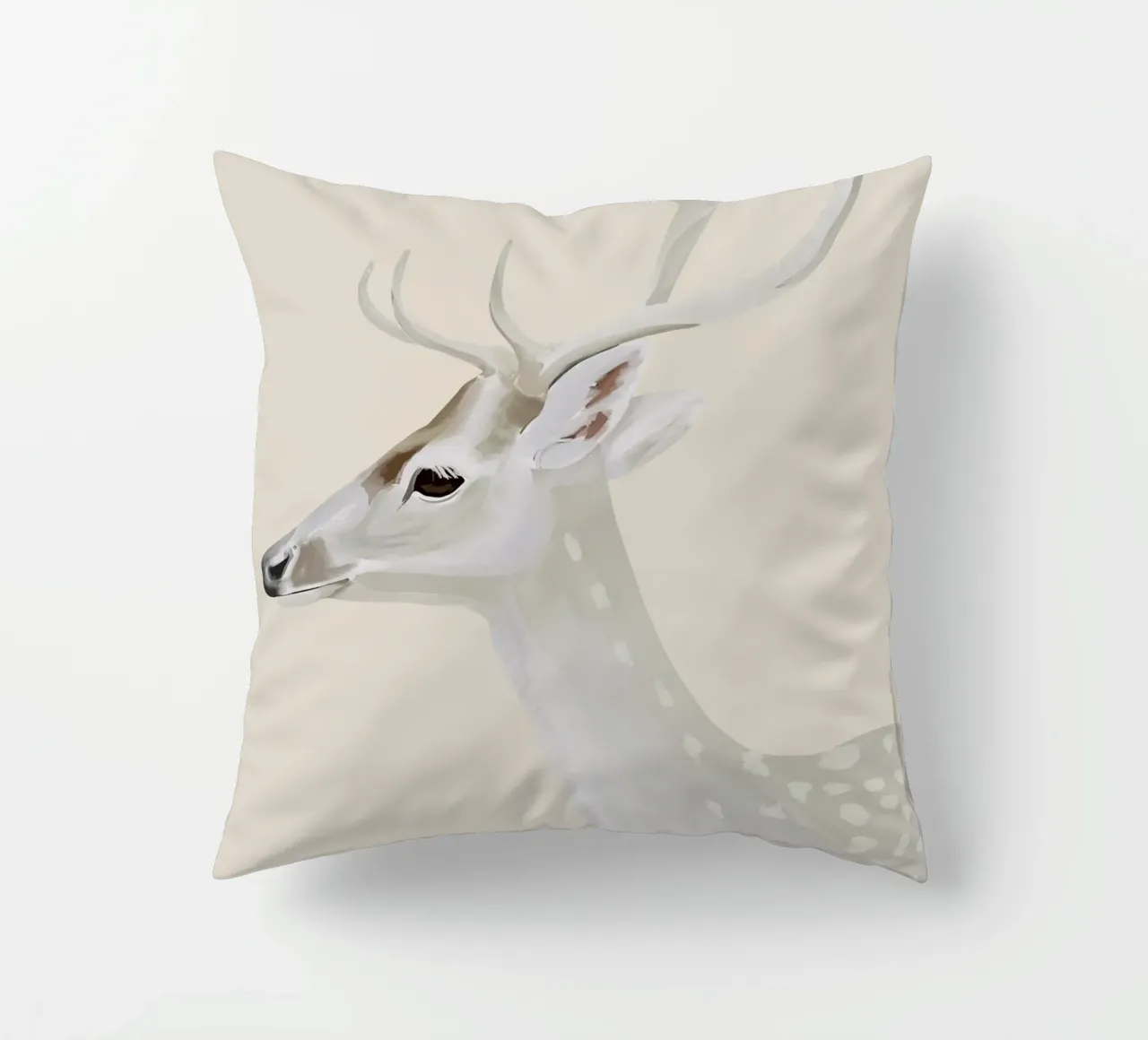 Cervo bianco II cuscino da ThingDesign
