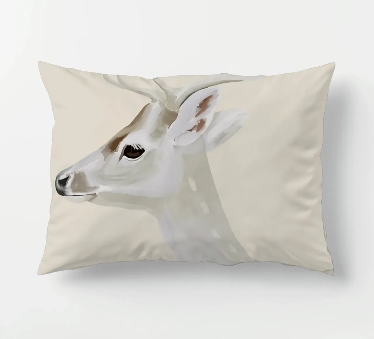 Cervo bianco II cuscino da ThingDesign