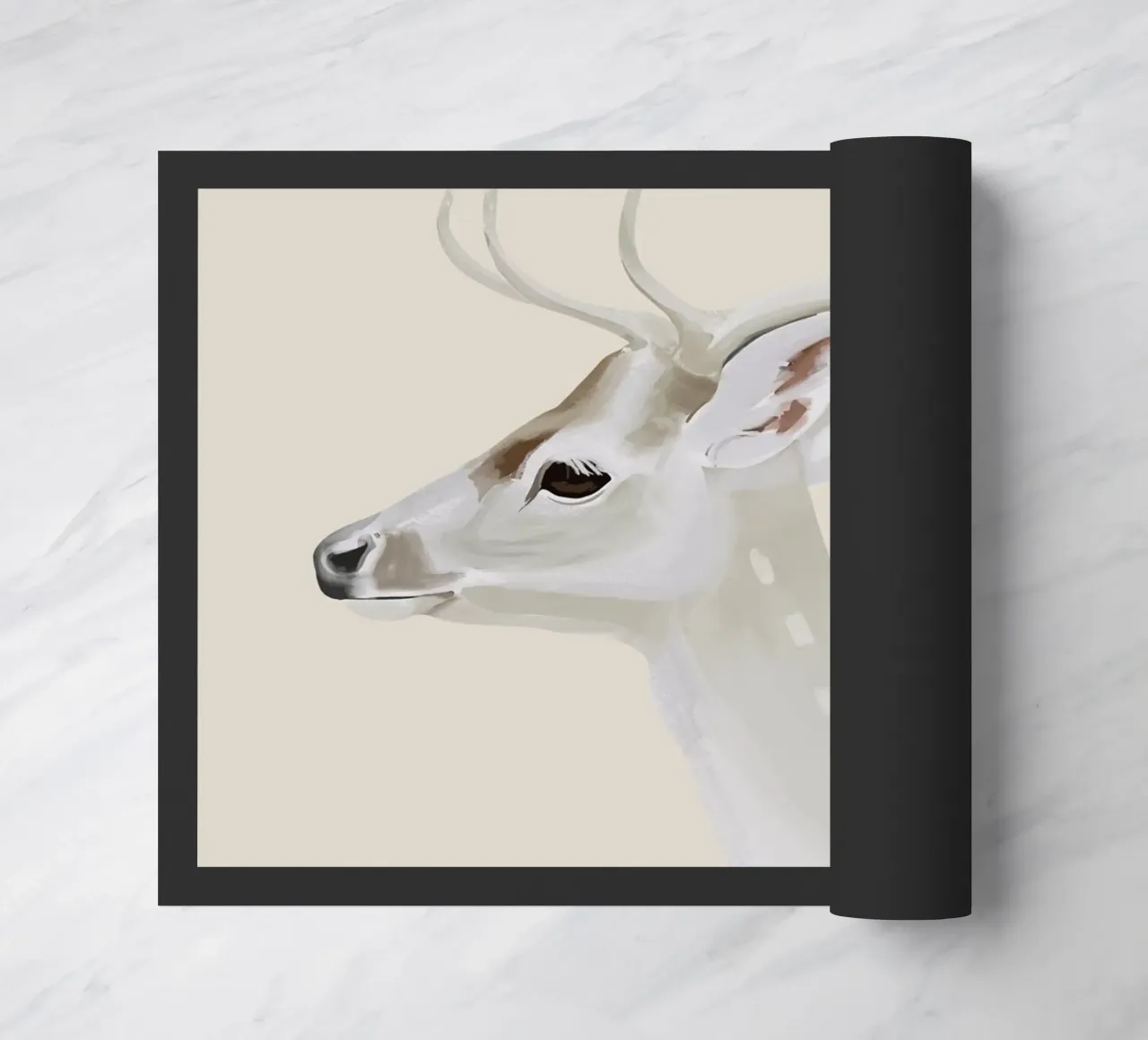 Cervo bianco II zerbino da ThingDesign