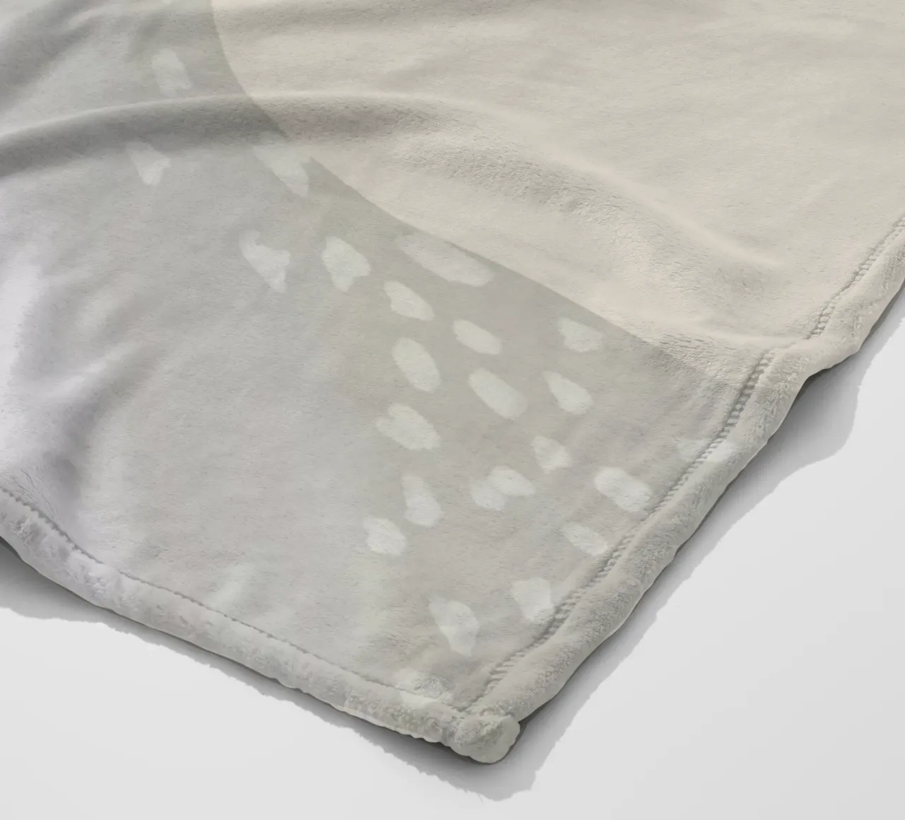 Cervo bianco II coperta in pile da ThingDesign