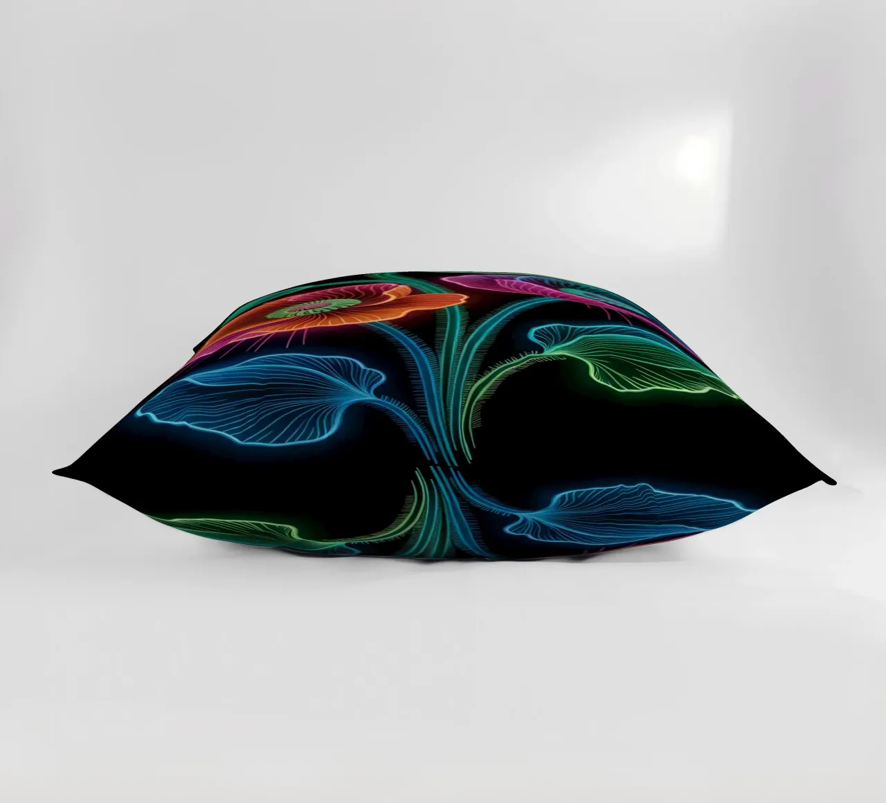 Flower Neon cuscino da Jeff Studio