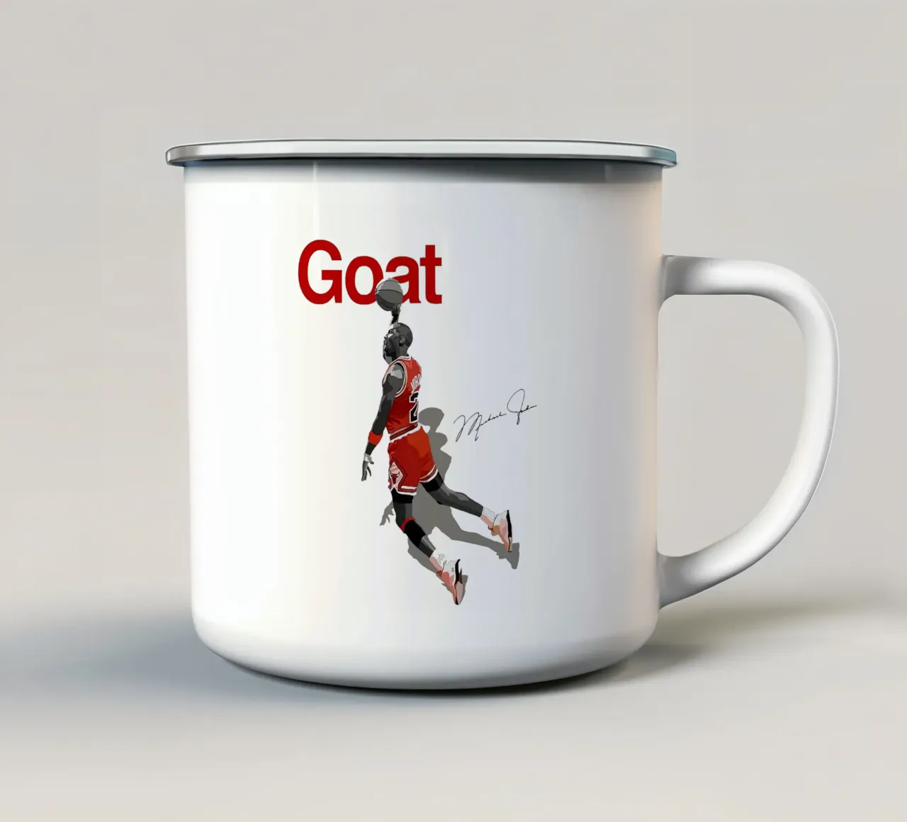 Capra MJ tazza in smalto da Jordan shop