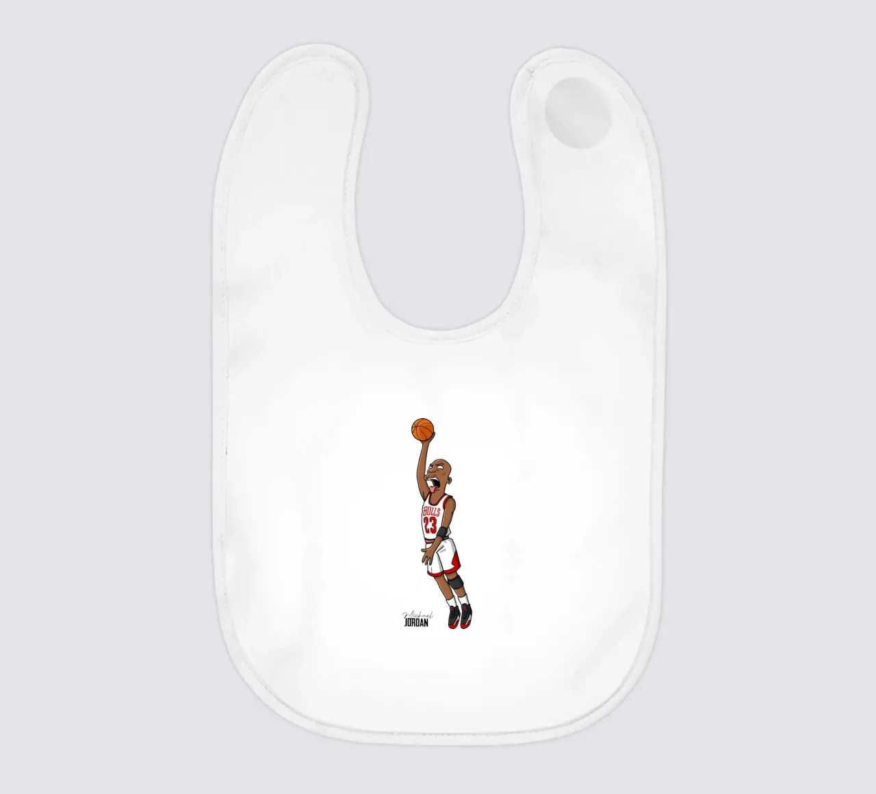 Cartone animato di Michael Jordan bavaglino da Jordan shop