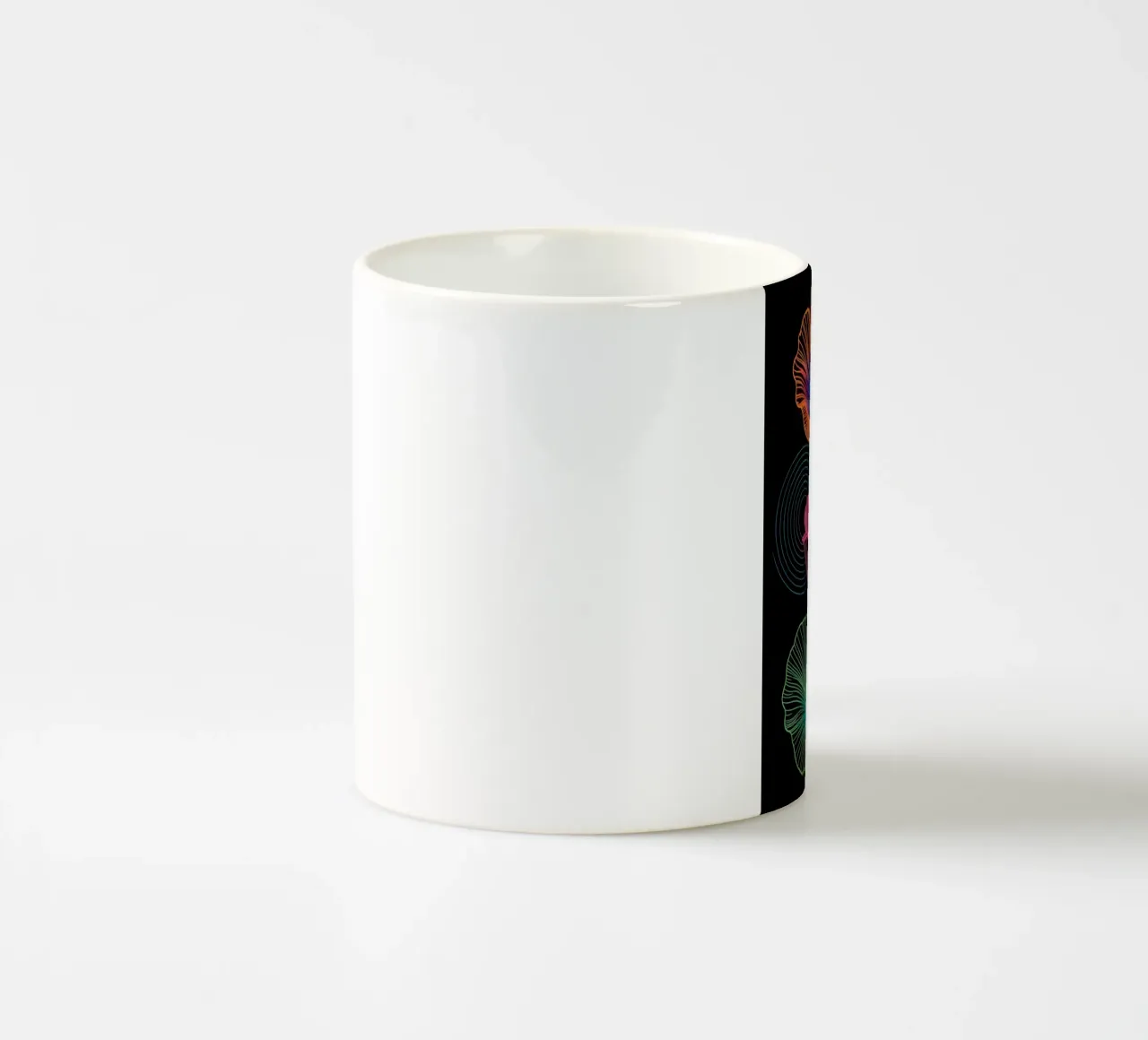 Flower Neon tazza in ceramica da Jeff Studio