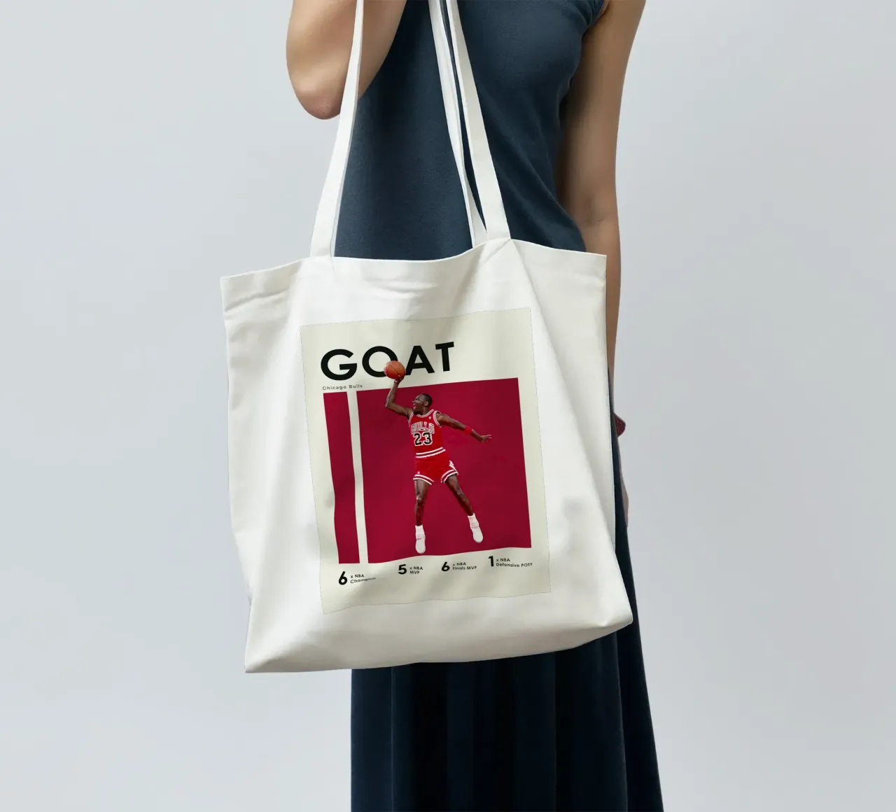 michael jordan capra borsa in juta da Jordan shop
