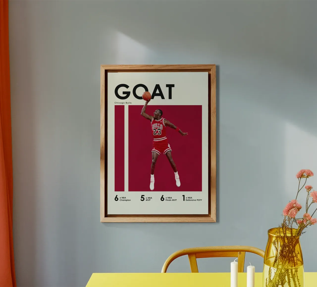 michael jordan capra alluminio dibond da Jordan shop