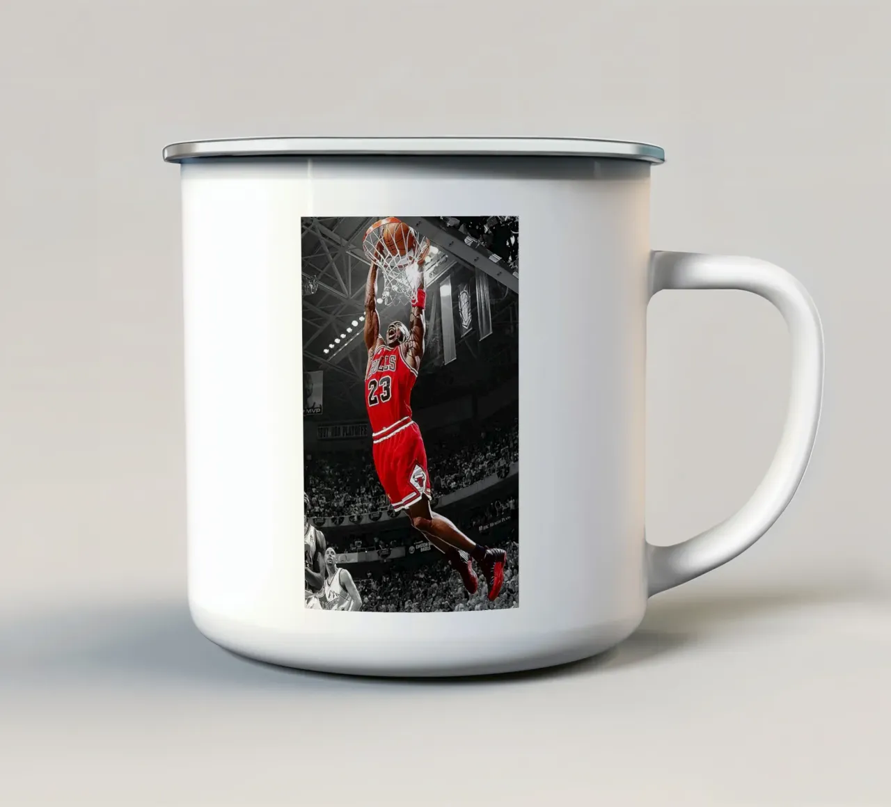 Michael Jordan Dunk Basket NBA tazza in smalto da Jordan shop