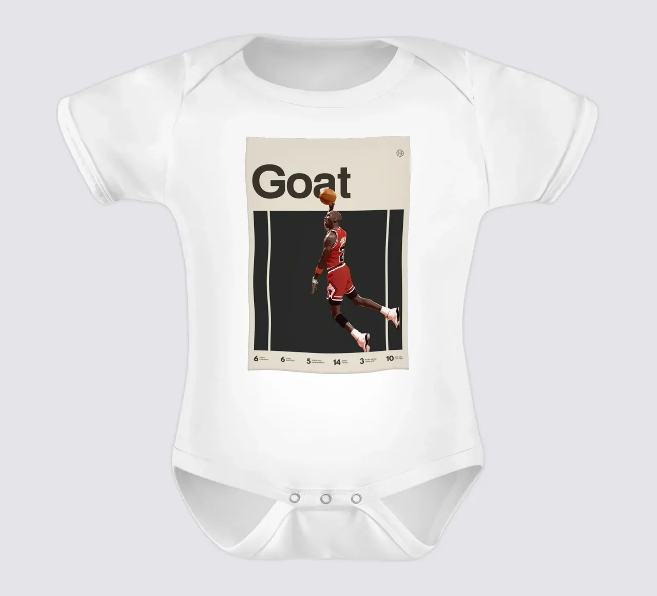 Capra body neonato maniche corte da Jordan shop