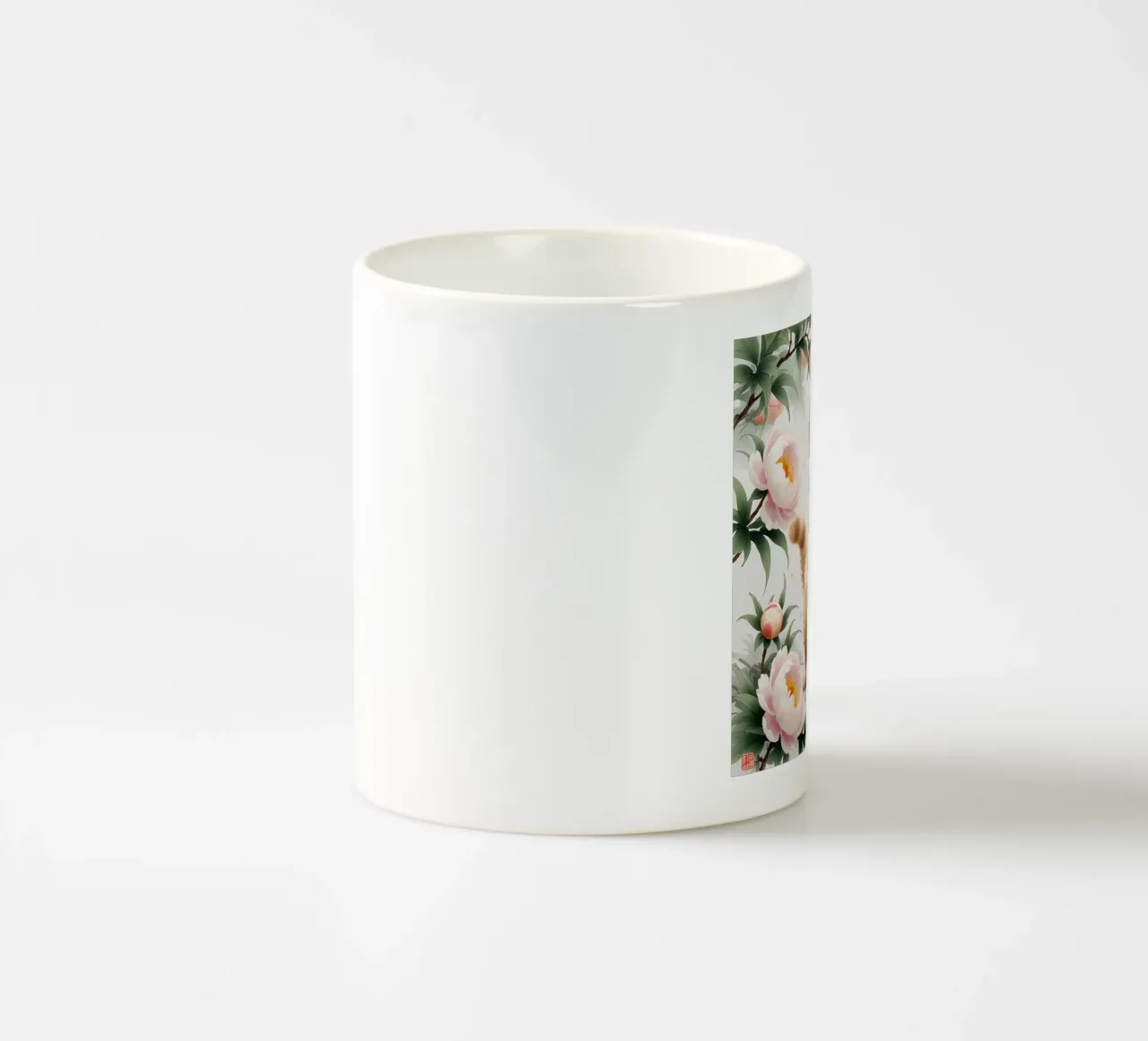 Cat Flower tazza in ceramica da Jeff Studio