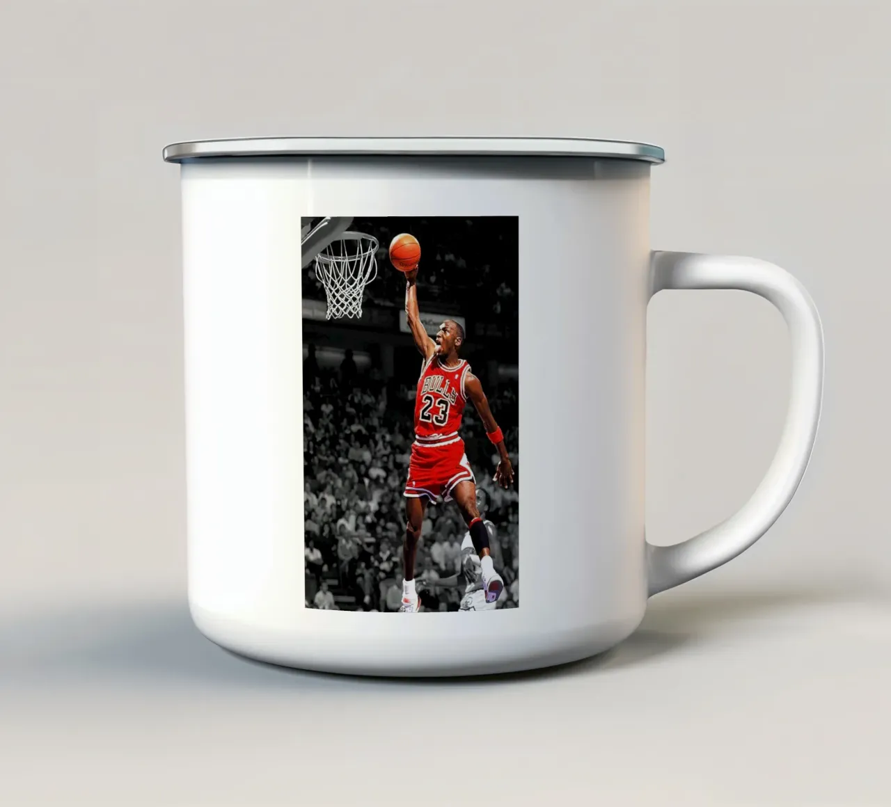 Michael Jordan Slam Dunk Air Basket tazza in smalto da Jordan shop