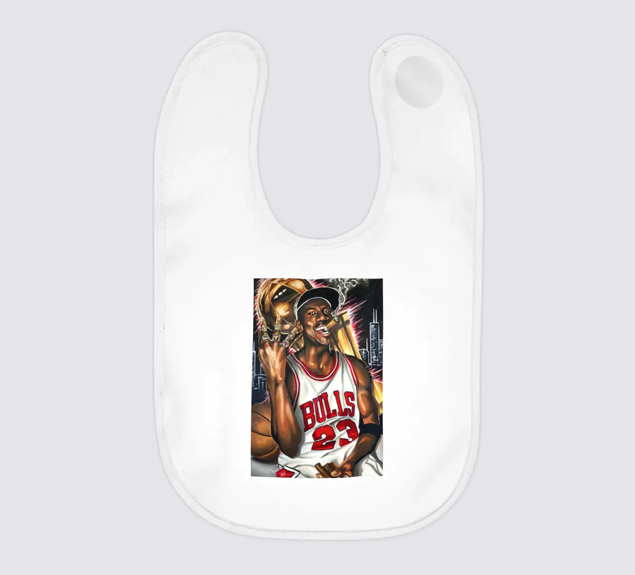 Fumo di Michael Jordan bavaglino da Jordan shop