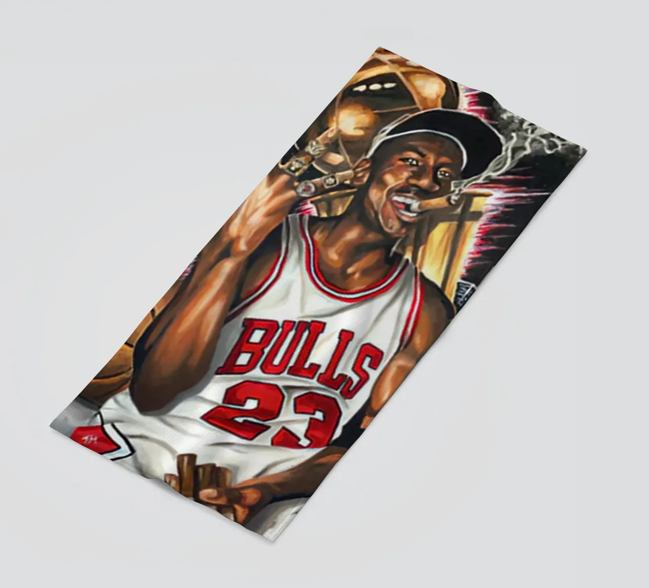 Fumo di Michael Jordan telo mare da Jordan shop