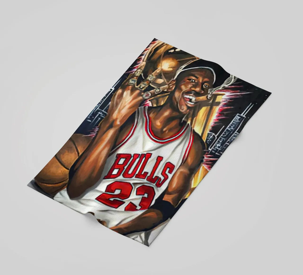 Fumo di Michael Jordan telo mare da Jordan shop
