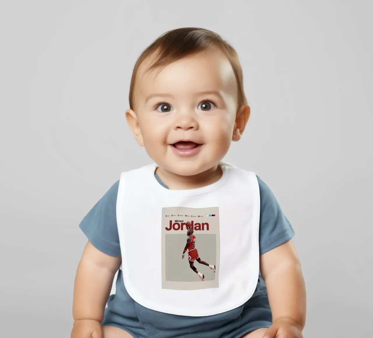 Michael Jordan bavaglino da Jordan shop