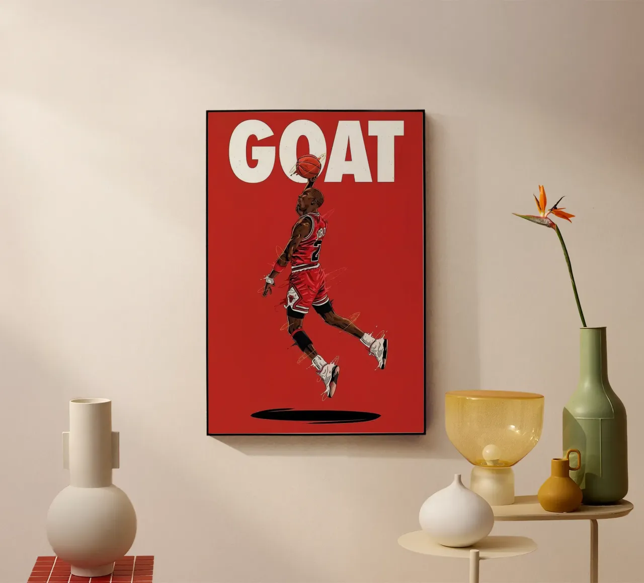 MJ plexiglass da Jordan shop