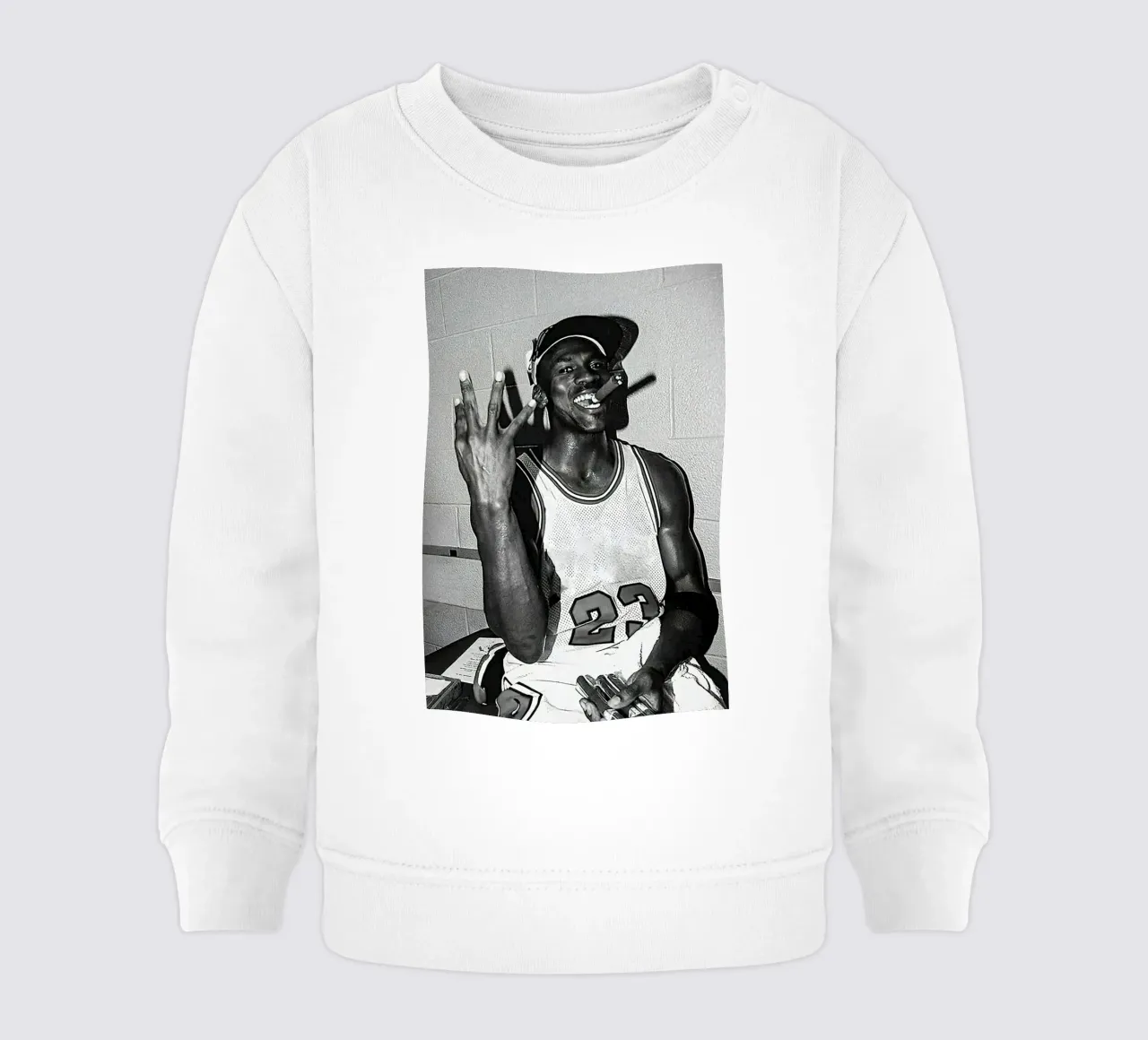 Michael Jordan d'epoca felpa neonato da Jordan shop
