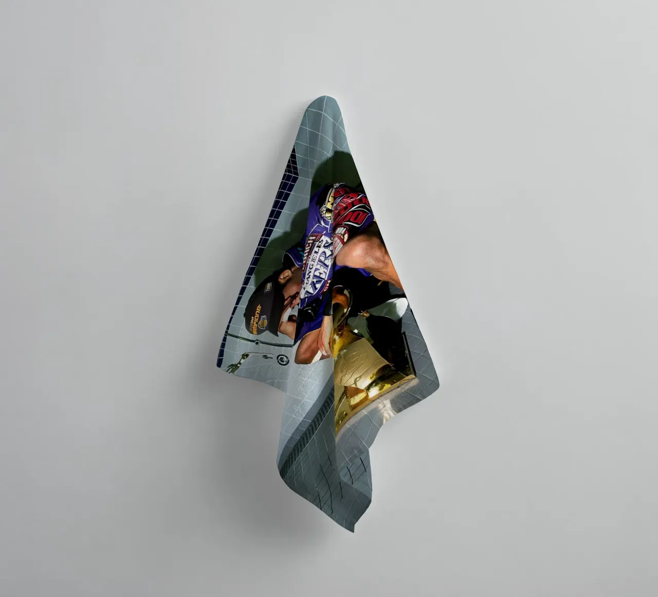 Kobe Crying towel by FAKE ARTWORK STORE