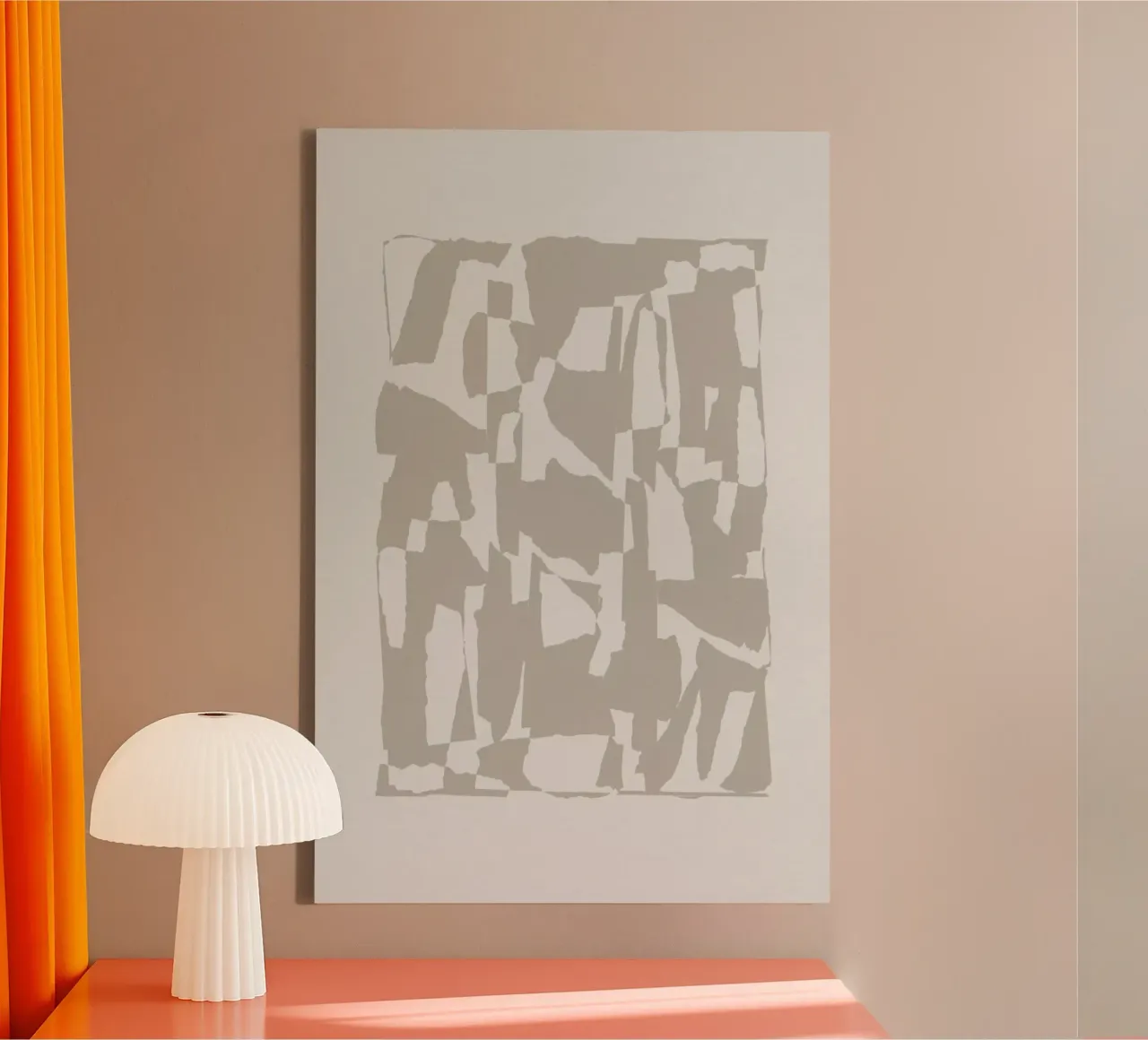 Pieces 25Z Leinwand von Mareike Böhmer