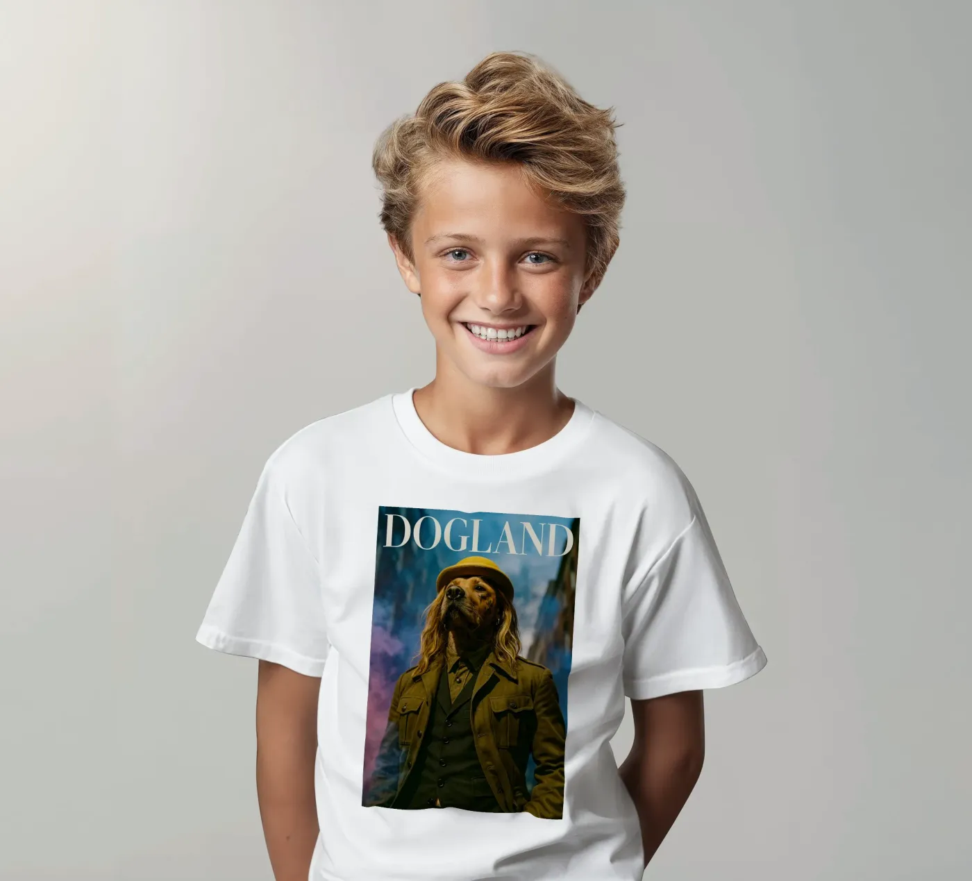 Elia t-shirt bambini da Affiches Chien Originales – Dogland