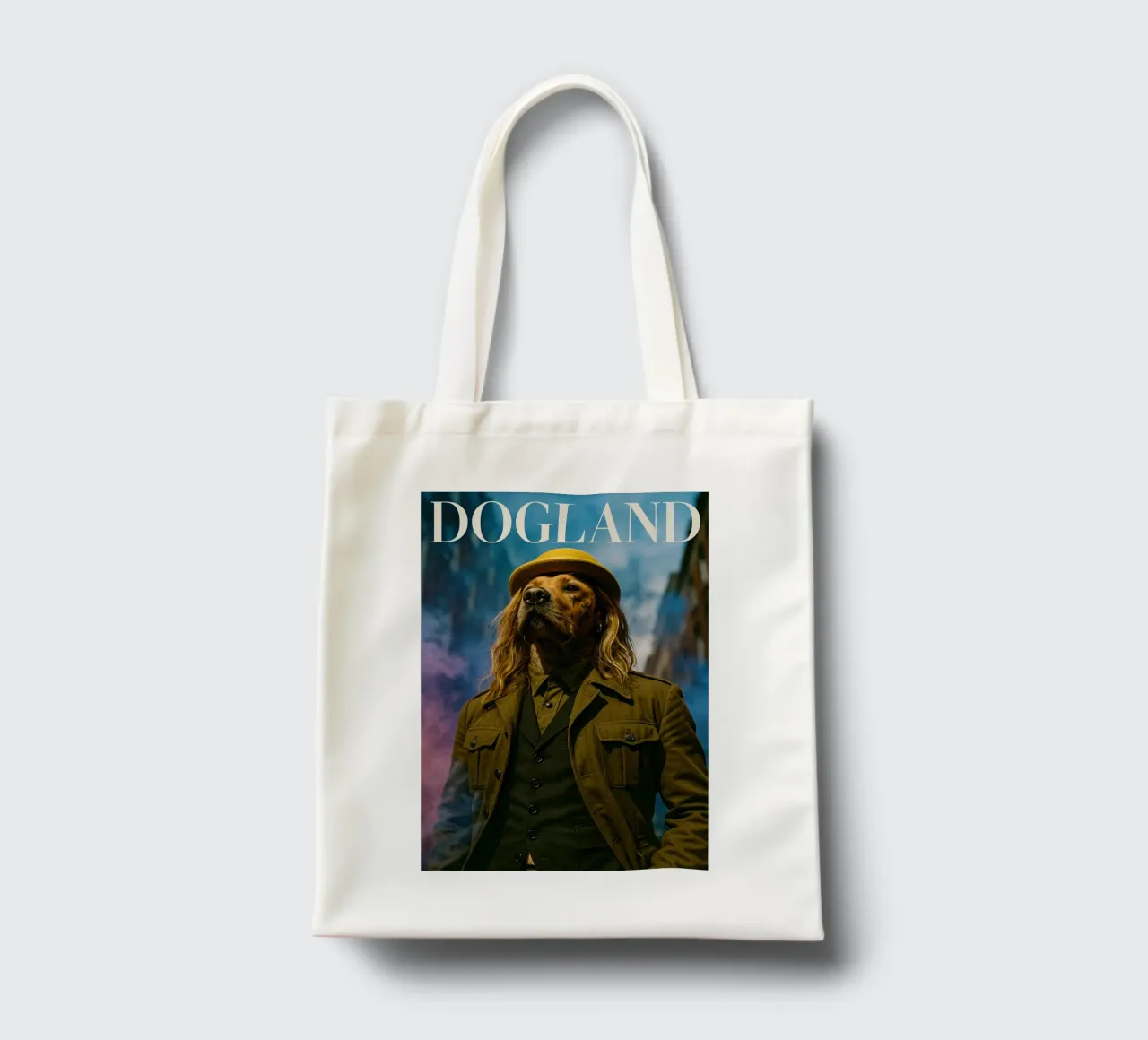 Elia borsa in juta da Affiches Chien Originales – Dogland