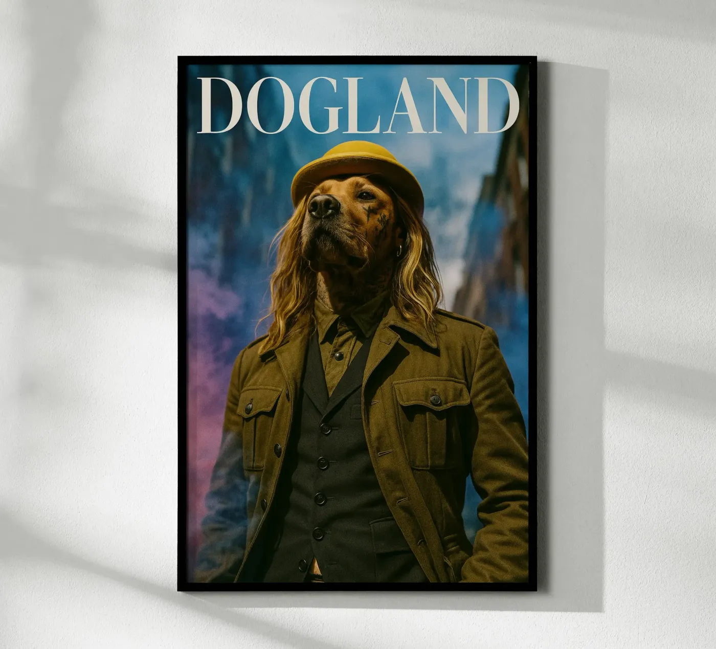 Elia poster van Affiches Chien Originales – Dogland