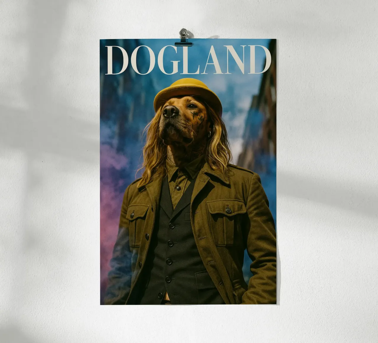 Elia poster da Affiches Chien Originales – Dogland