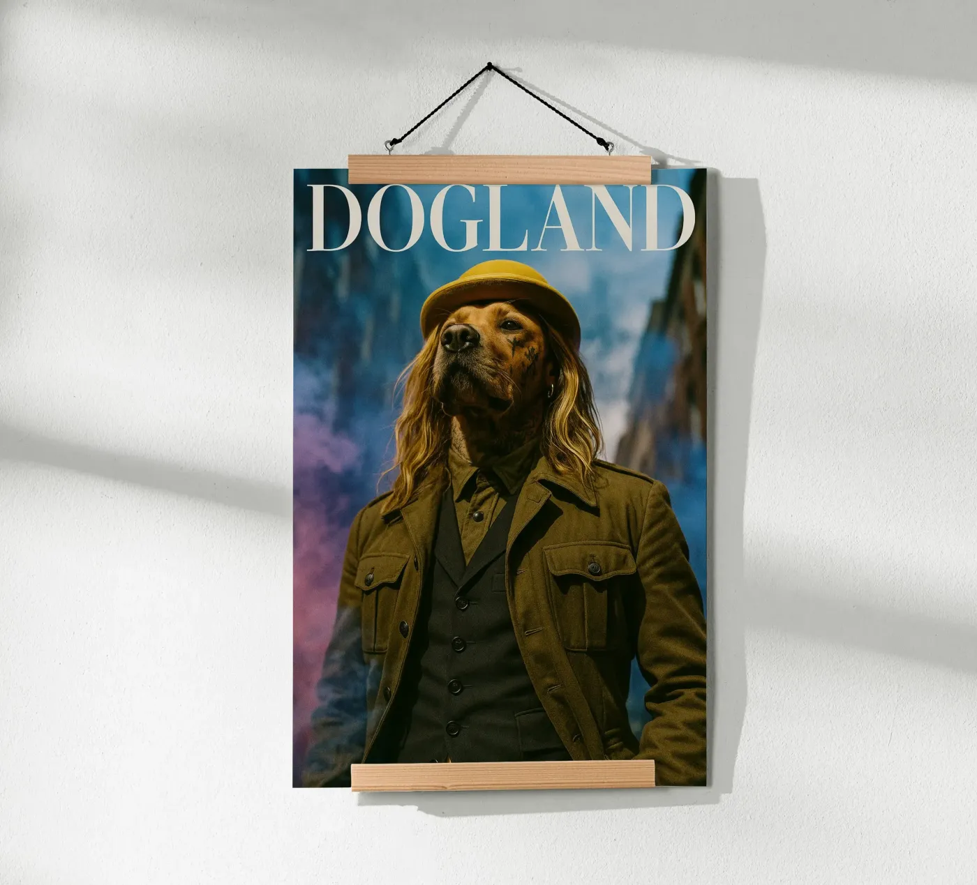 Elia poster van Affiches Chien Originales – Dogland