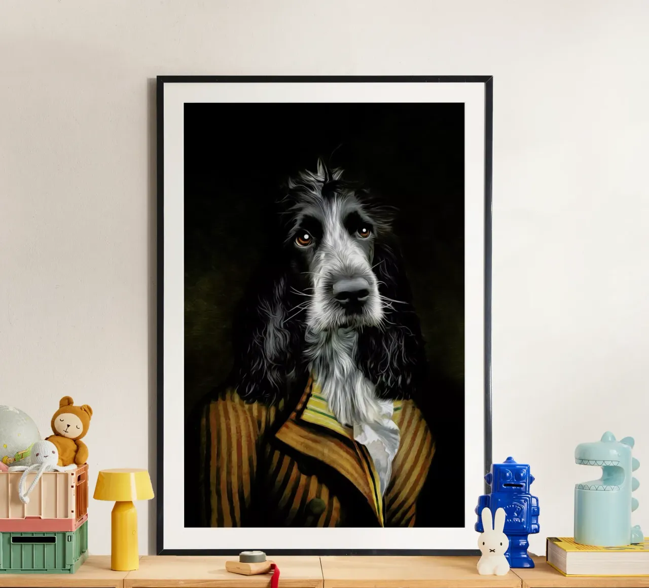 Charly poster con telaio in plastica da Tein Lucasson